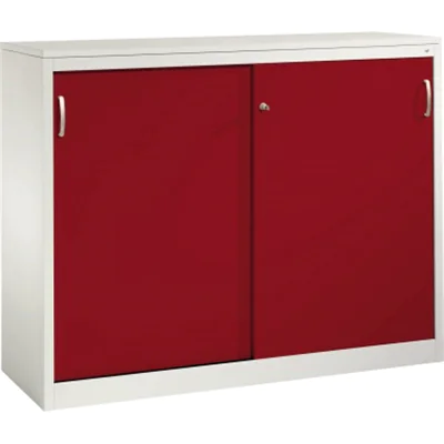 C+P Akten-Sideboard 21571200S10050 2x3OH 1200x1600x500mm lgr/rrt