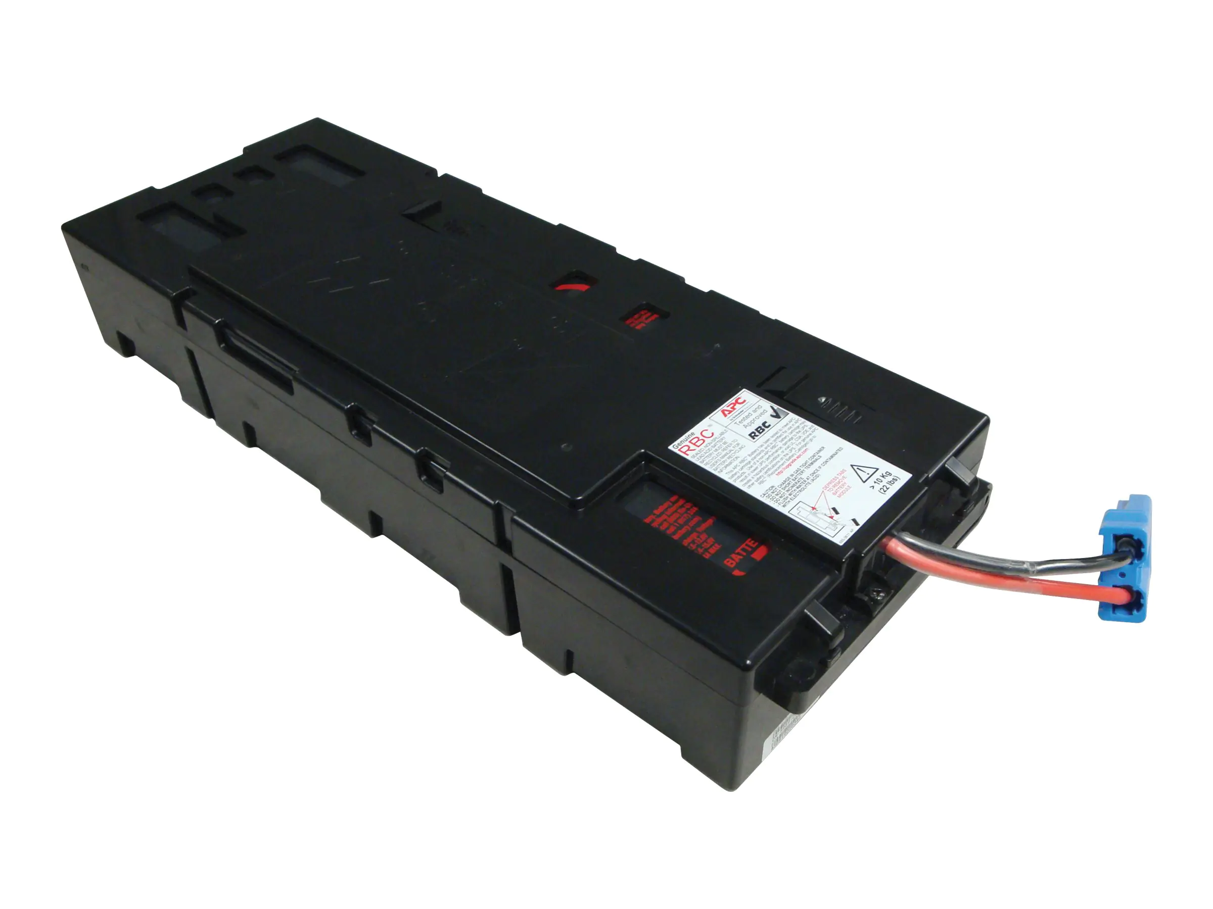 APC Replacement Battery Cartridge #116 - USV-Akku - 1 x Batterie - Bleisäure - Schwarz - für P/N: SMX1000C, SMX1000US, SMX750C, SMX750CNC, SMX750INC, SMX750NC, SMX750-NMC, SMX750US