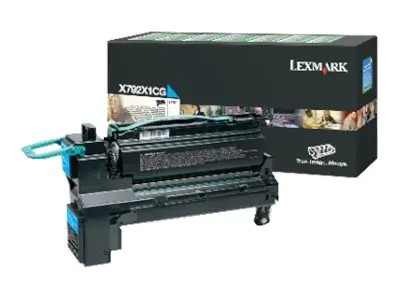 Lexmark - Besonders hohe Ergiebigkeit - Cyan - Original - Tonerpatrone LRP - für Lexmark XS796de, XS796dte