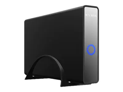 ICY BOX IB-382H-C31 - Speichergehäuse - 2.5", 3.5" (6.4 cm, 8.9 cm) - SATA 6Gb/s - USB 3.2 (Gen 2) - Schwarz