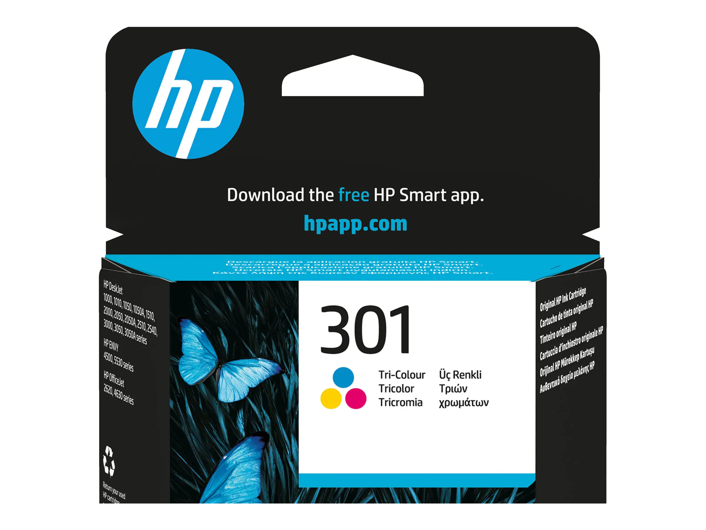 HP 301 - 3 ml - Farbe (Cyan, Magenta, Gelb)