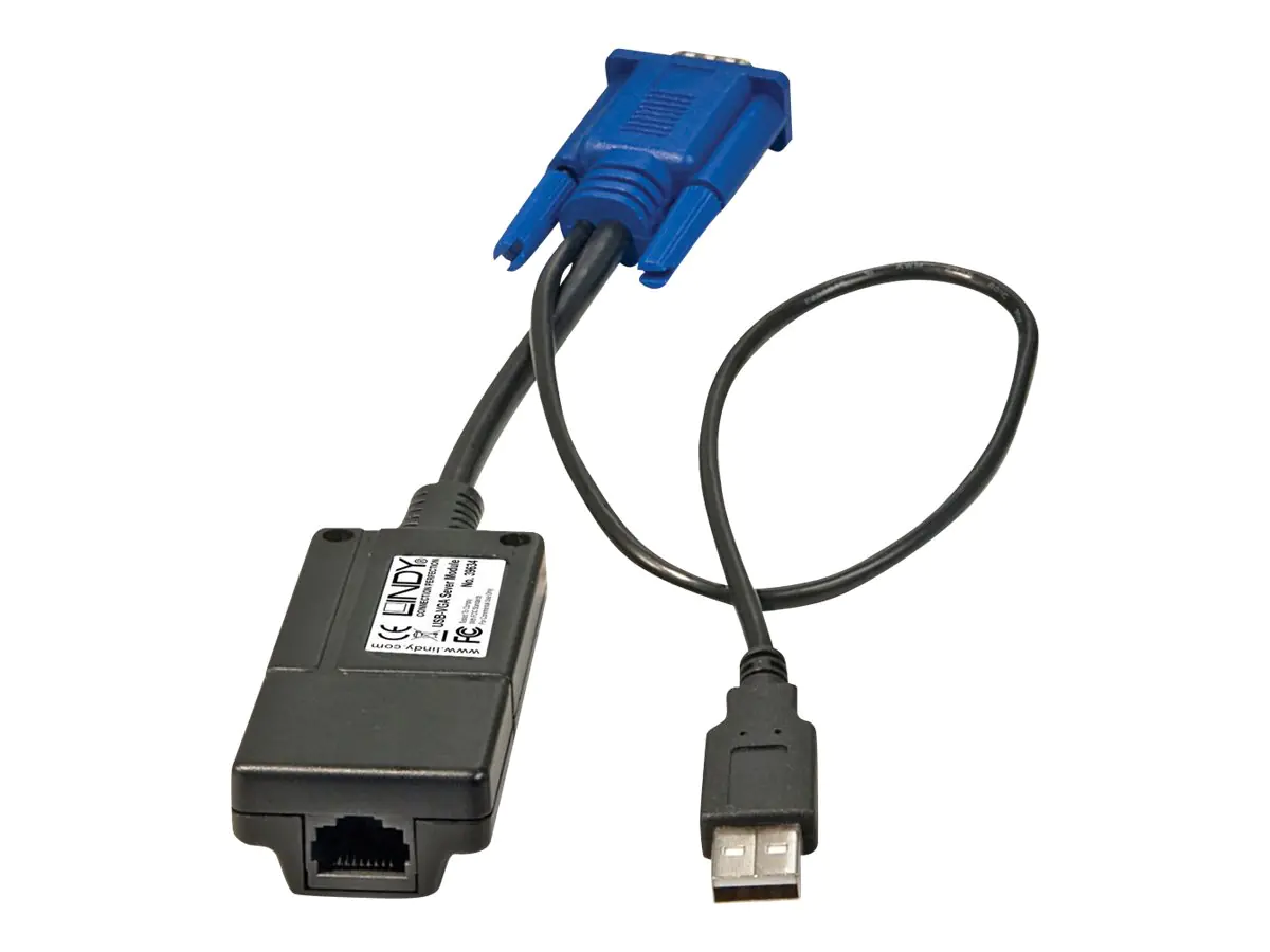 Lindy Computer Access Module USB & VGA - KVM-Extender - USB - bis zu 100 m