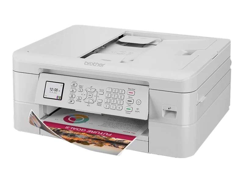 Brother MFC-J1010DW - Multifunktionsdrucker - Farbe - Tintenstrahl - A4/Legal (Medien) - bis zu 11.5 Seiten/Min. (Kopieren) - bis zu 17 Seiten/Min. (Drucken) - 150 Blatt - 14.4 Kbps - USB 2.0, Wi-Fi(n)