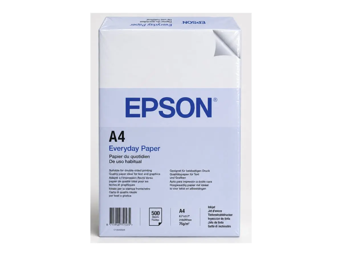 Epson Hochweiß - A4 (210 x 297 mm) - 75 g/m² C13S450506