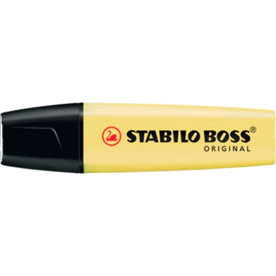STABILO® Textmarker BOSS ORIGINAL 70/144 Pastel pudriges gelb