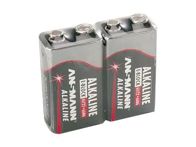 Ansmann E-BLOCK - Batterie 2 x 6LF22 - Alkalisch 5015591