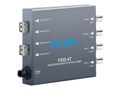 AJA FIDO-4T Quad SD/HD/3G-SDI to Optical Fiber