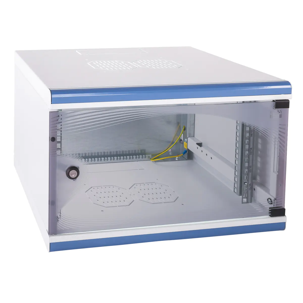 APRA optiRACK 480x550x450mm RAL 7035 lichtgrau 350-002-09