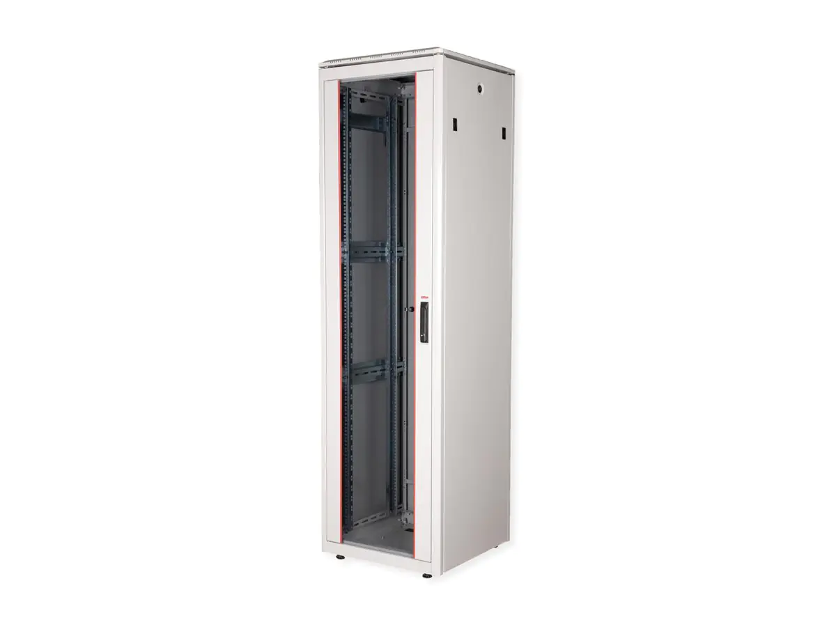 ROLINE Pro - Schrank Netzwerkschrank - mit Glastür, 600 x 600 mm (B x T) 26.21.0062