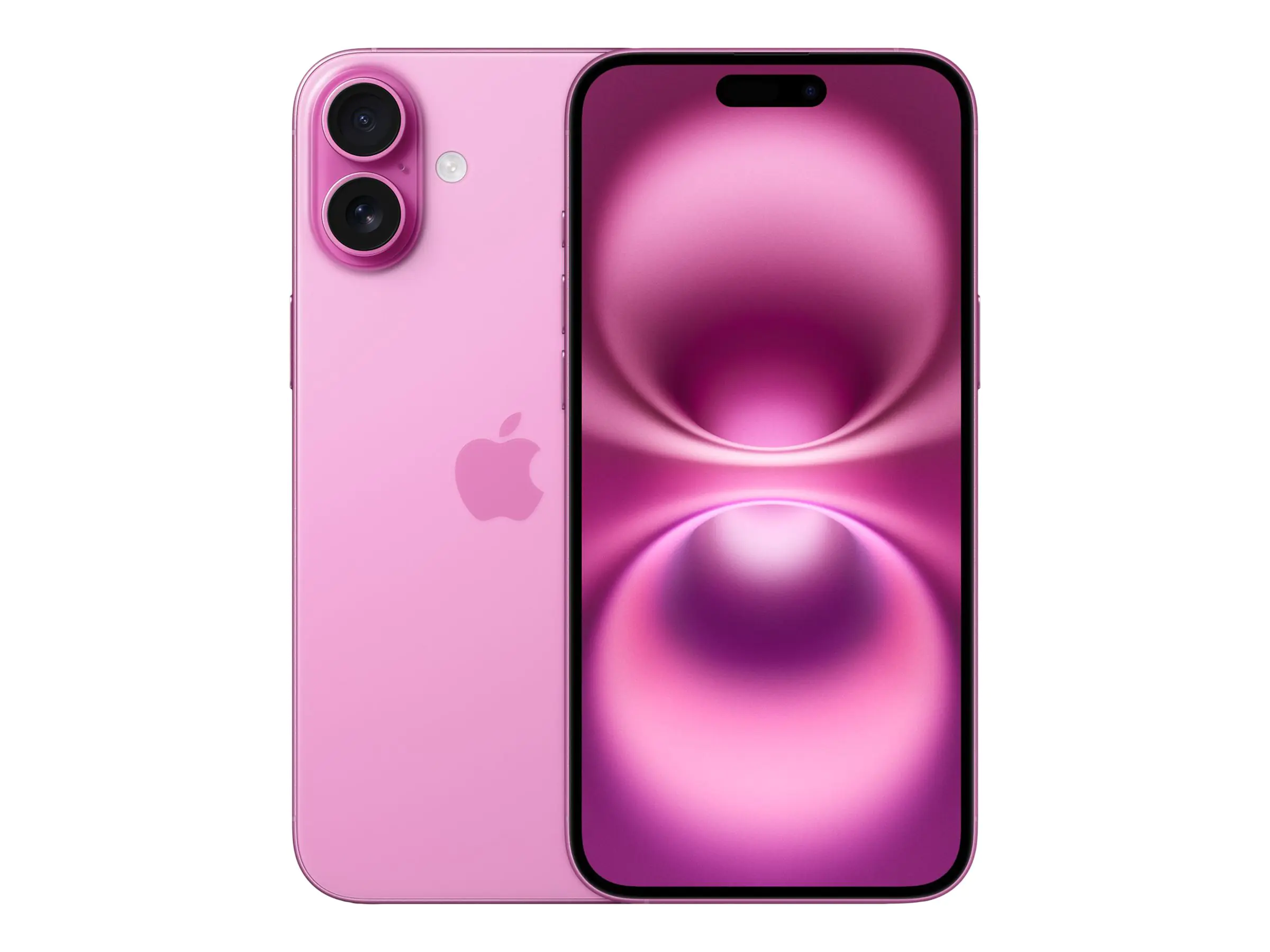Apple iPhone 16 Plus - 5G Smartphone - Dual-SIM / Interner Speicher 128 GB - OLED-Display - 6.7" - 2796 x 1290 pixels - 2 x Rückkamera 48 MP, 12 MP - front camera 12 MP - pink