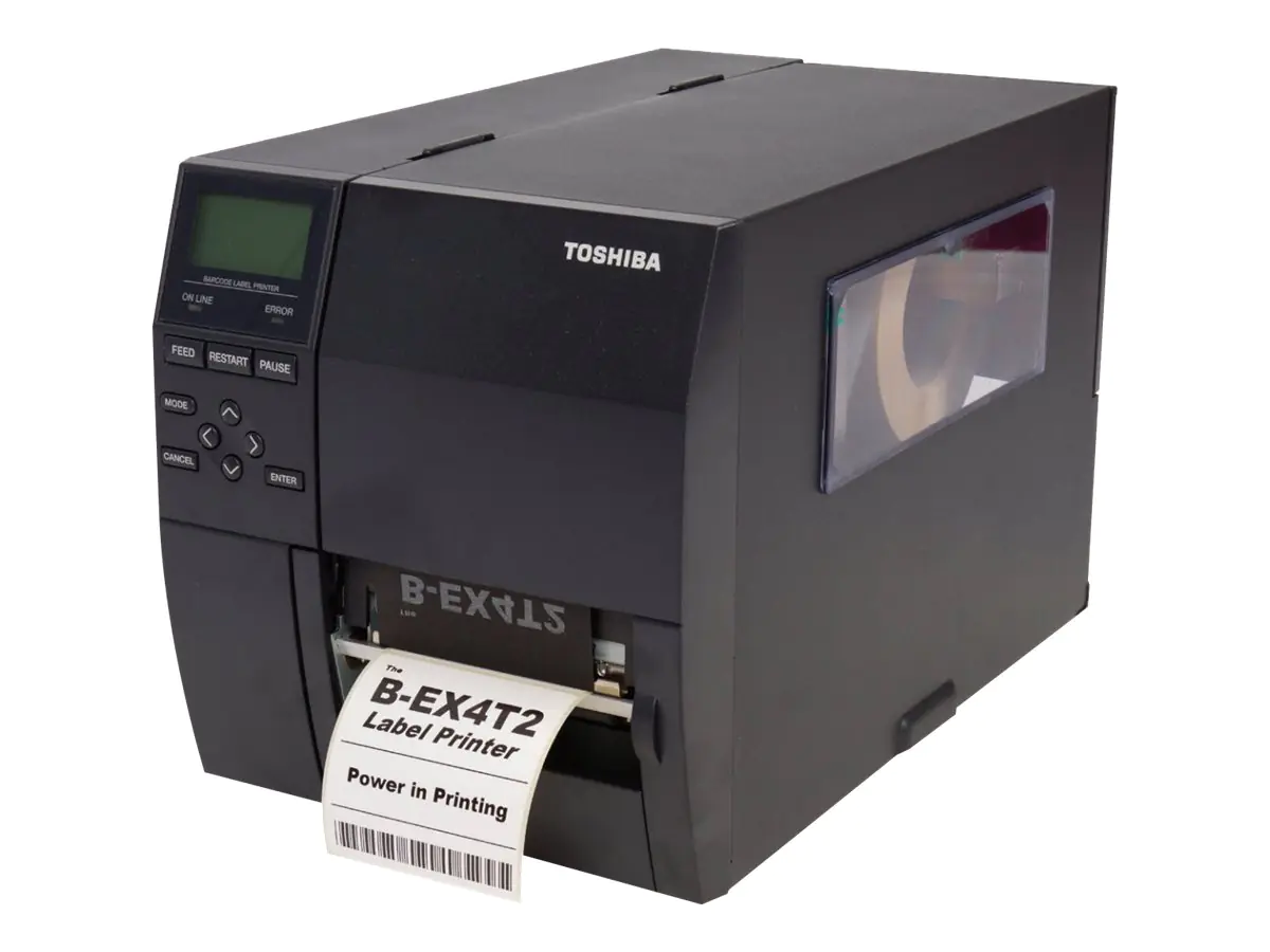 Toshiba TEC B-EX4T2-GS12-QM-R - Etikettendrucker - Thermodirekt / Thermotransfer - Rolle (20 cm) - 203 dpi - bis zu 304 mm/Sek. - USB 2.0, LAN
