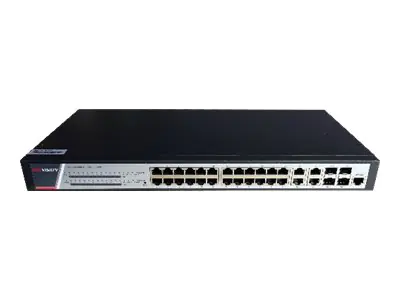 Hikvision Pro Series DS-3E2528P(B) - Switch - managed - 24 x 10/100/1000 (PoE+)