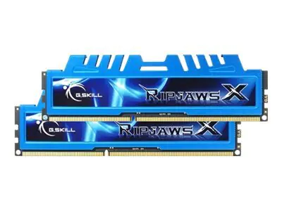 G.Skill Ripjaws-X - DDR3 - kit - 16 GB: 2 x 8 GB - DIMM 240-PIN - 1600 MHz / PC3-12800 - CL9 - 1.5 V - ungepuffert - non-ECC