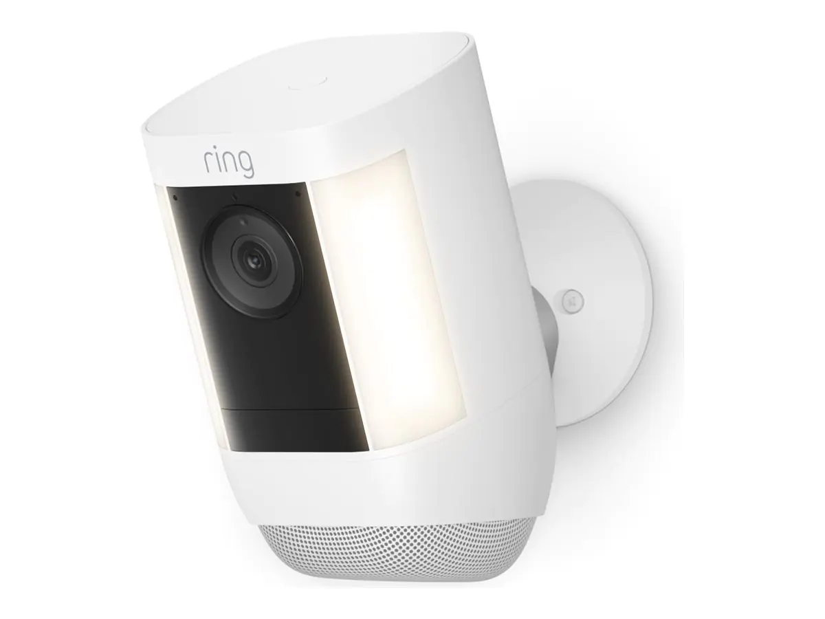 Ring Spotlight Cam Pro Battery - Netzwerk-Überwachungskamera - Außenbereich - wetterbeständig - Farbe (Tag&Nacht) 8SB1S2-WEU1