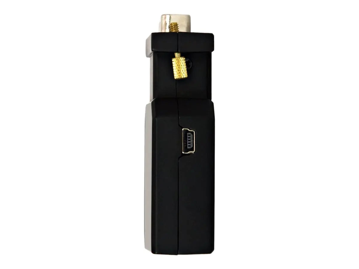TECHly - Videoadapter - HD-15 (VGA), Mini-Stecker, Micro-USB Typ B zu HDMI weiblich - Schwarz - hauchvergoldete Kontakte