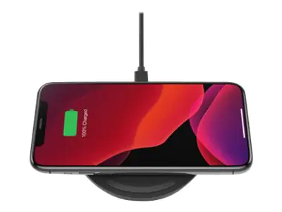 Belkin BoostCharge - Induktive Ladematte + AC-Netzteil - 10 Watt - Schwarz
