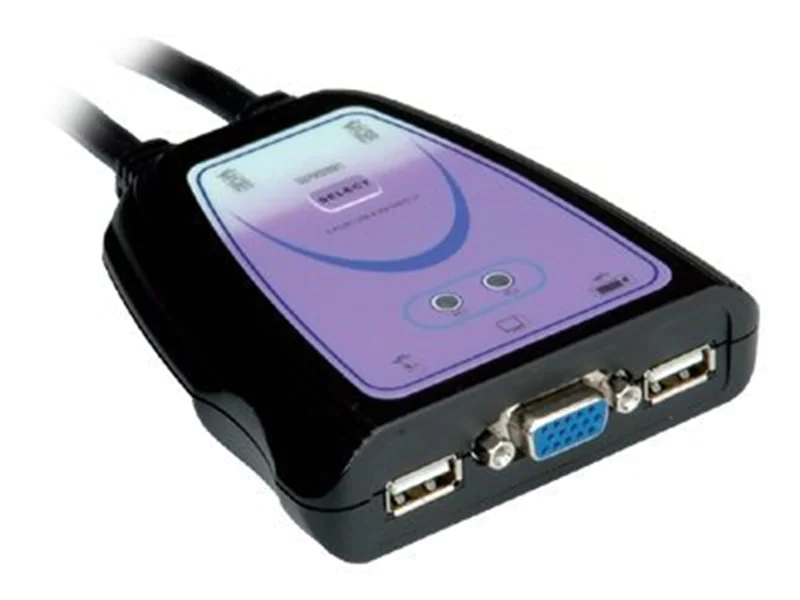 Secomp VALUE KVM Switch "Star" - KVM-Switch - 2 x KVM port(s) - 1 lokaler Benutzer - Desktop