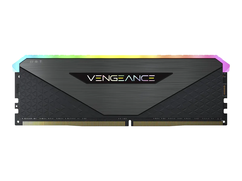 CORSAIR Vengeance RGB RT - DDR4 - Kit - 16 GB: 2 x 8 GB - DIMM 288-PIN - 3200 MHz / PC4-25600 - CL16 - 1.35 V - ungepuffert - non-ECC - Schwarz