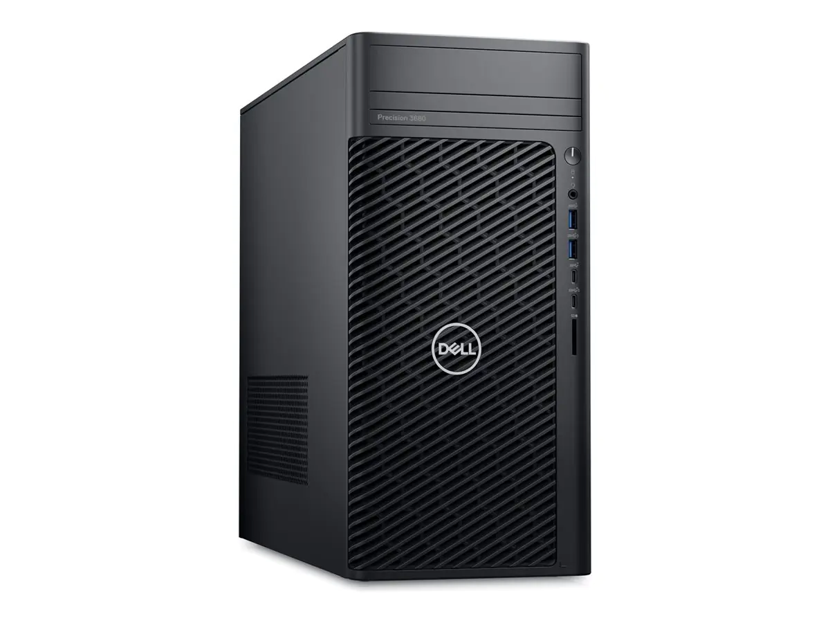 Dell Precision 3680 - Performance Tower - 1 x Core i7 i7-14700 / 2.1 GHz - vPro Enterprise - RAM 16 GB - SSD 512 GB - NVMe - T1000 - 1GbE - Win 11 Pro - Monitor: keiner - Schwarz, schwarz (Tastatur) - BTS - mit 3 Jahre Vor-Ort-Basisservice nach Diagnose p