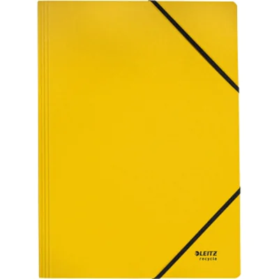 Leitz Eckspanner Recycle DIN A4 Karton, 100 % recycelt gelb