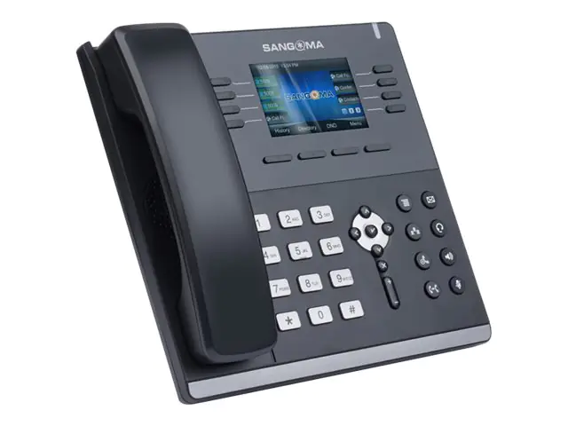Sangoma s505 - VoIP-Telefon - fünfwegig Anruffunktion