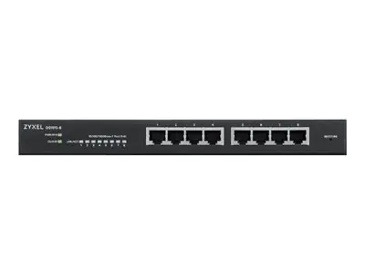 ZyXEL GS1915 Series GS1915-8EP - Switch - kompatibel mit NebulaFLEX - Smart - 8 x 10/100/1000 (PoE+) GS1915-8EP-EU0101F