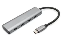 DIGITUS DA-70246 - Hub - 4 x USB-C - Desktop