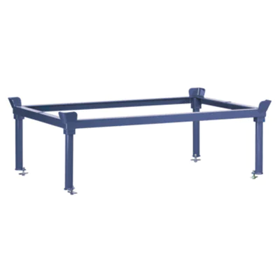 Fetra Aufsetzrahmen Fahrgestell 81 x 121 cm (B x L) 1.200kg Stahl blau
