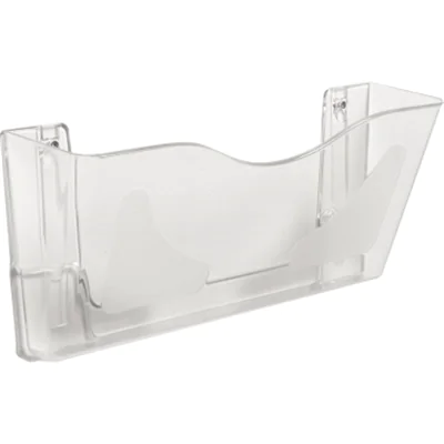 Deflecto Wandprospekthalter DocuPocket CP074YT A4 quer tr