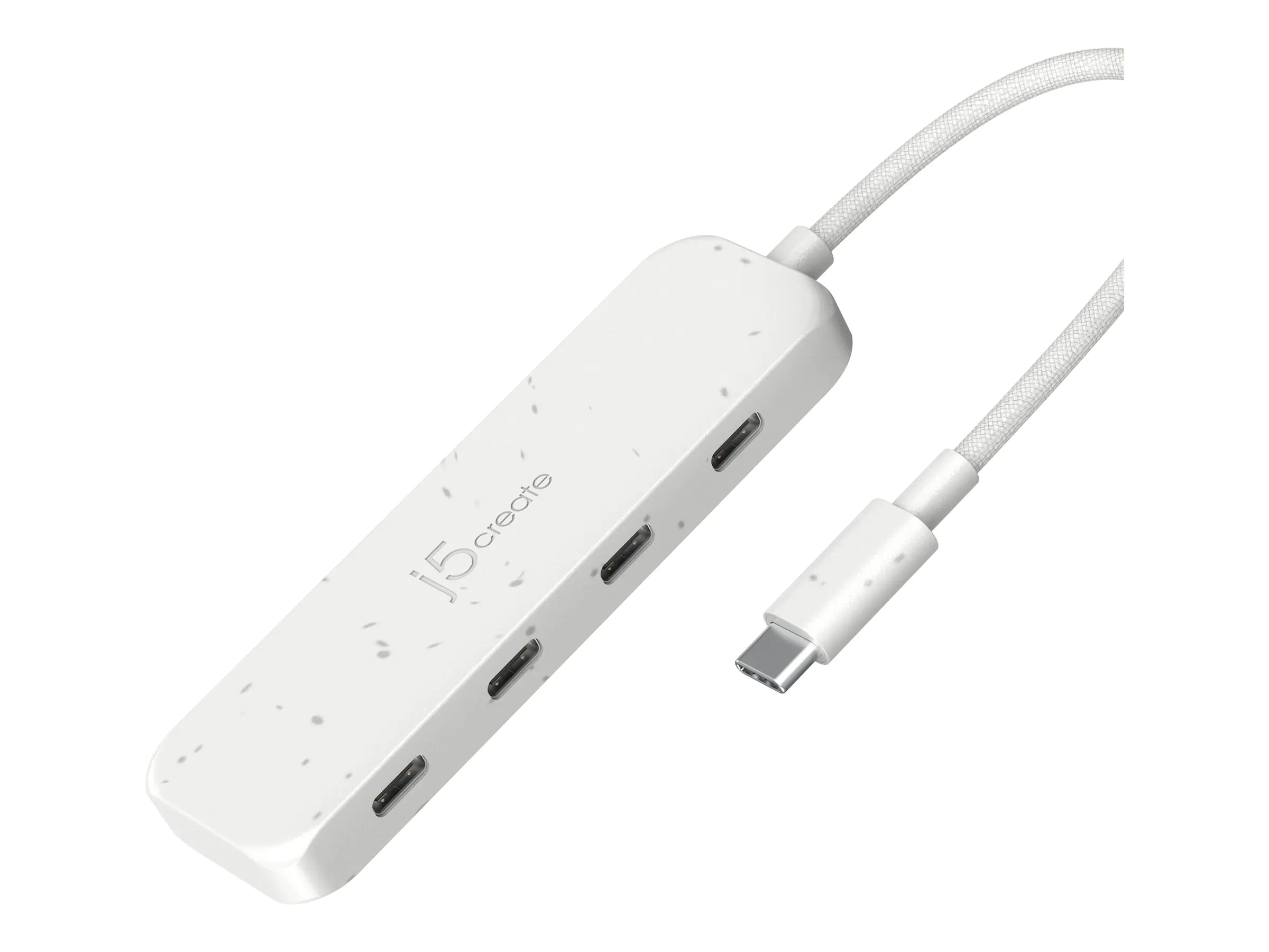 j5create JCH345EW - Hub - umweltfreundlich, USB-C JCH345EW-N