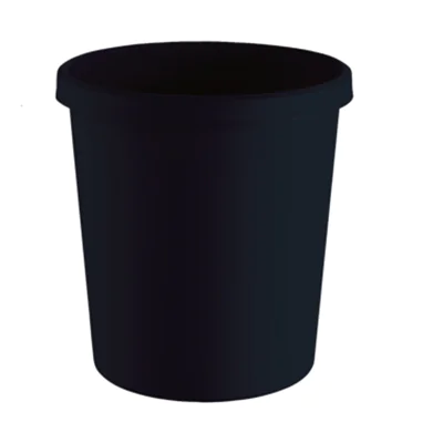 Soennecken Papierkorb oeco 18l Kunststoff, 80 % recycelt Farbe: schwarz 1 Sortierfach