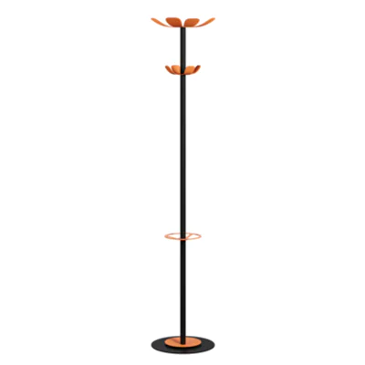 PAPERFLOW Garderobenständer Color Range 8 Haken orange 74600913 PECRB.01.05