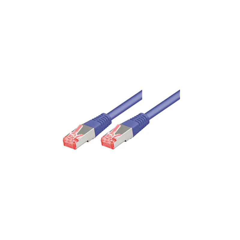 exertis Connect - Patch-Kabel - RJ-45 (M) zu RJ-45 (M) - 3 m - SSTP-Kabel - CAT 6 - halogenfrei - lila