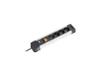 Bachmann CONNECT US - Steckdosenleiste - Ausgangsanschlüsse: 4 (CEE 7/5) - 2 m Schnur