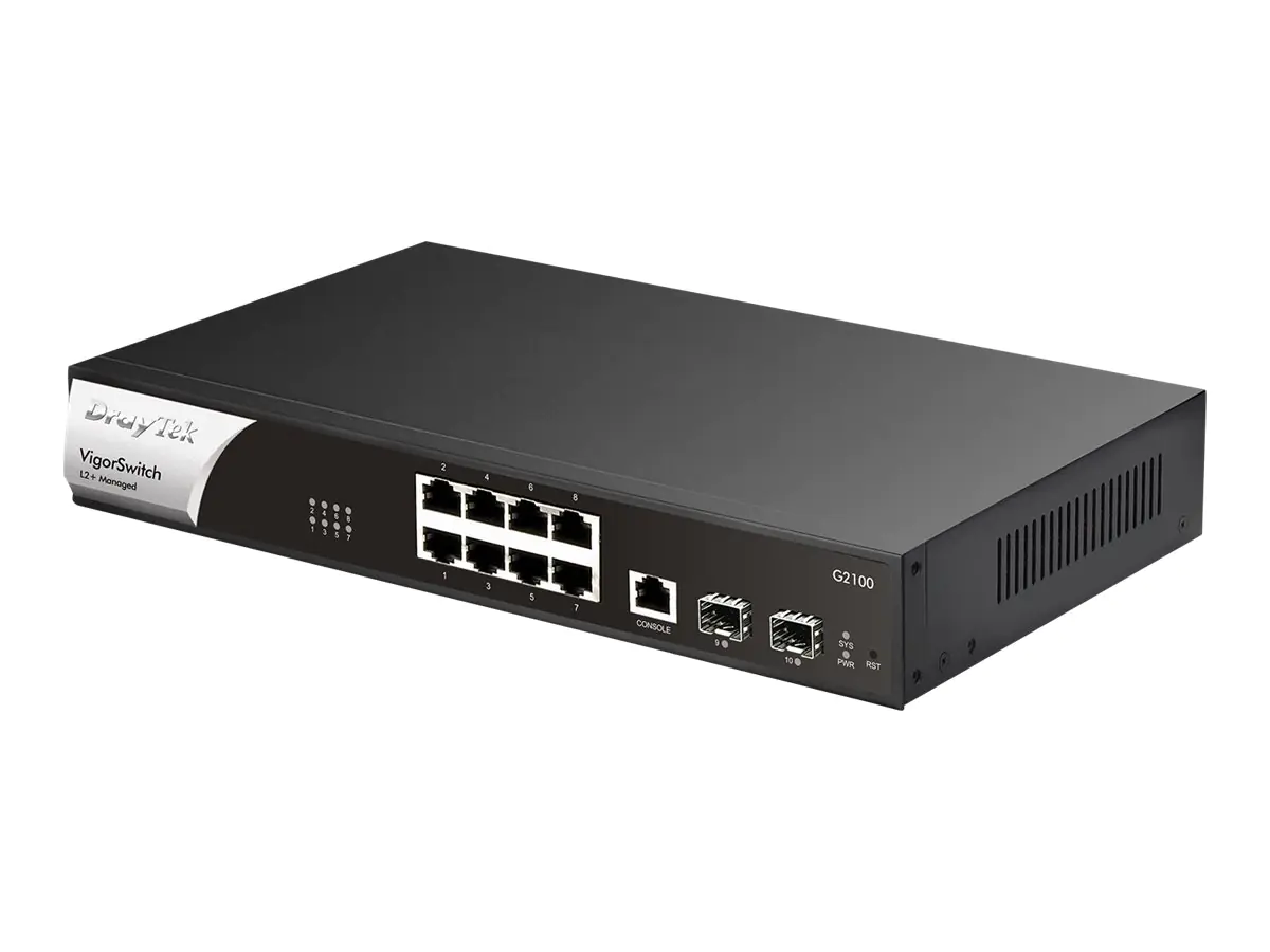 Draytek VigorSwitch G2100 - Switch - L2+ - managed VSWITCHG2100-DE-AT-CH
