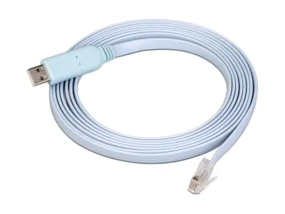 LANCOM - Kabel seriell - USB (M) zu RJ-45 (M) - 3 m - USB 2.0 - Hellblau