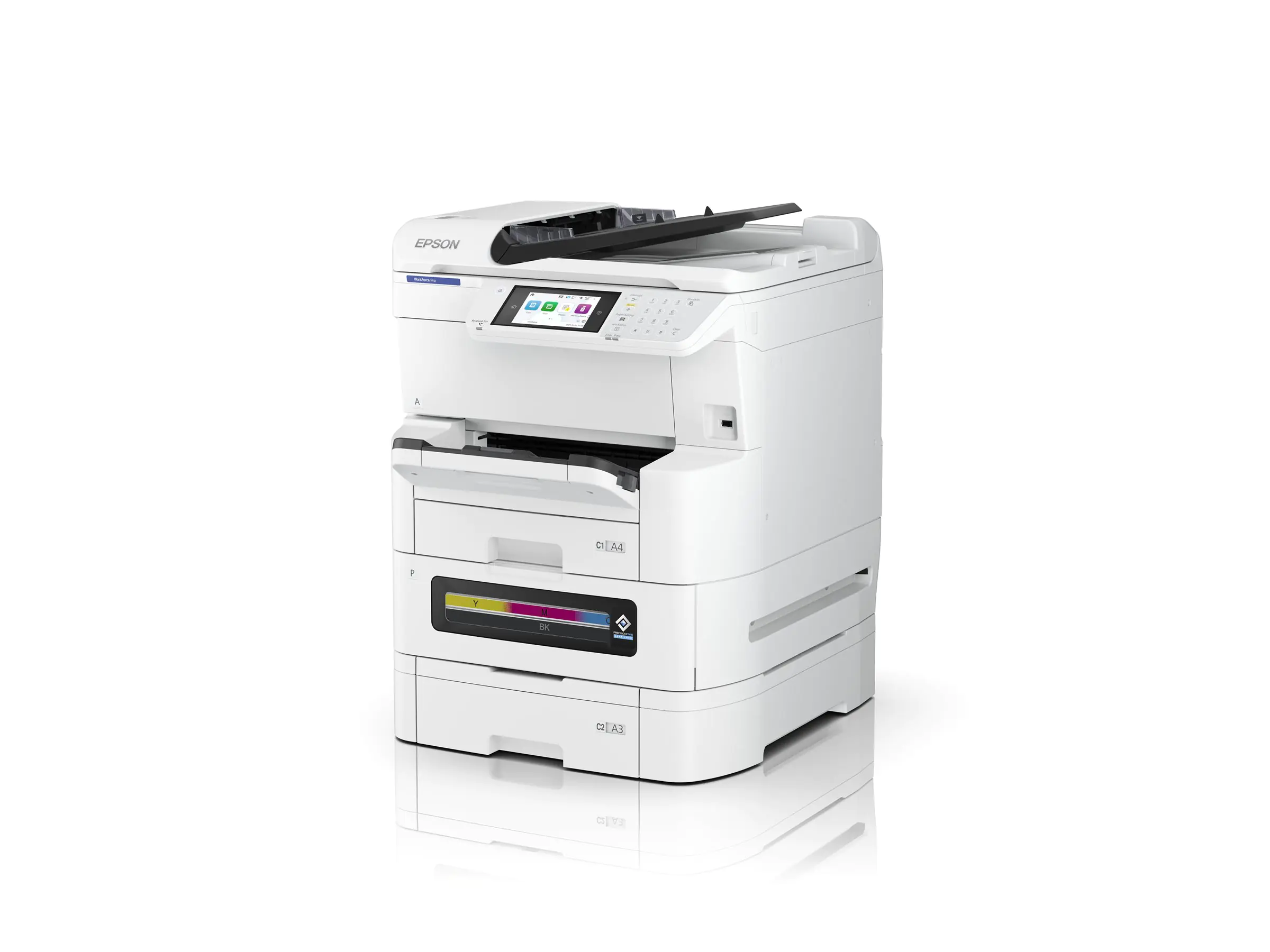 Epson WorkForce Pro EM-C8100RDWF - Multifunktionsdrucker - Farbe - Tintenstrahl - A3