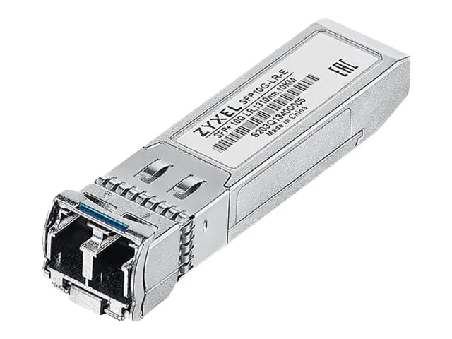 Zyxel SFP10G-LR-E - SFP+-Transceiver-Modul - 10GbE - 10GBase-LR - LC Single-Modus - bis zu 10 km - 1310 nm (Packung mit 10)