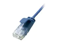 Roline Green - Patch-Kabel - RJ-45 (M) zu RJ-45 (M) - 5 m - UTP - CAT 6a - halogenfrei, geformt, ohne Haken, verseilt - Blau
