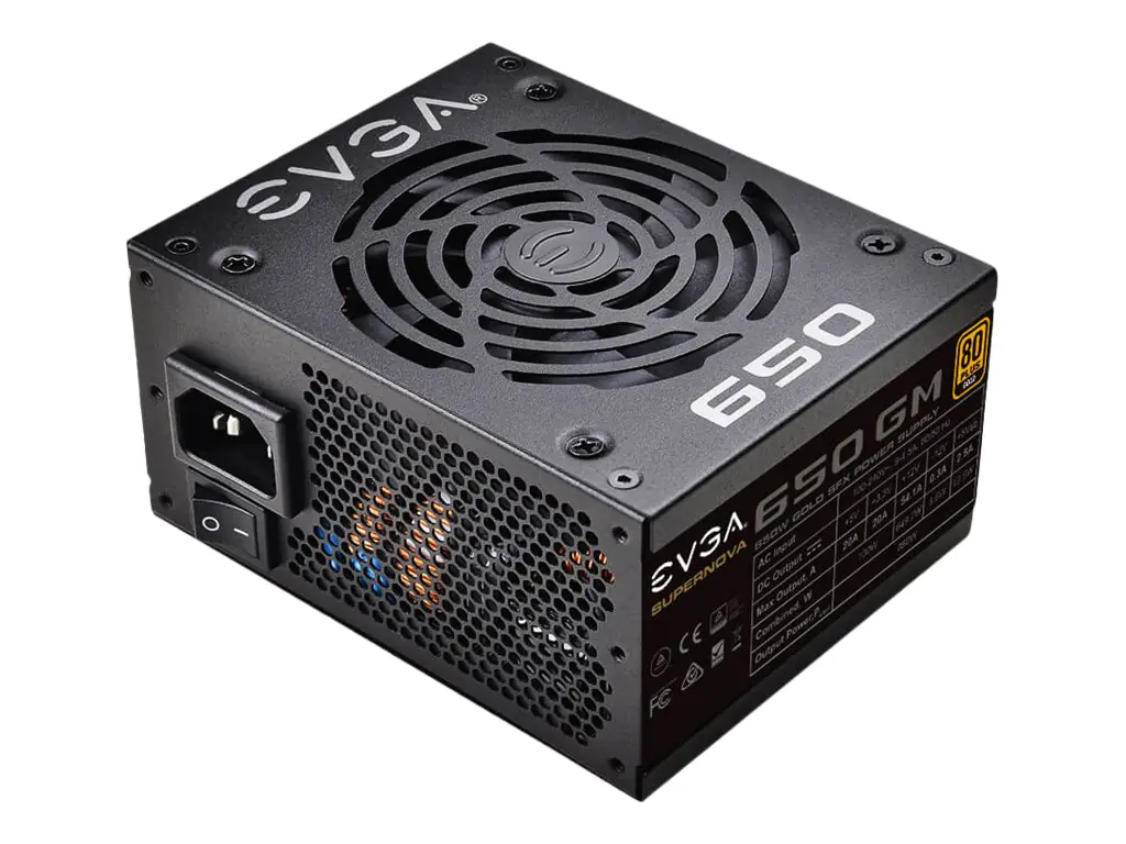 EVGA SuperNOVA 650 GM - Netzteil (intern) - EPS12V / SFX12V - 80 PLUS Gold - Wechselstrom 100-240 V - 650 Watt - aktive PFC - Europa