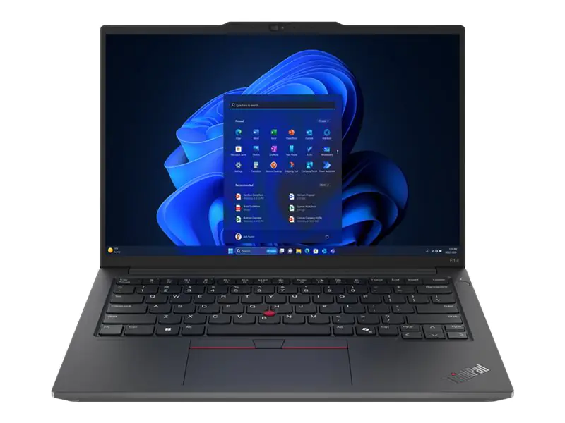 Lenovo ThinkPad E14 Gen 6 21M3 - AMD Ryzen 5 7535HS / 2.9 GHz - Win 11 Pro - Radeon 660M - 16 GB RAM - 512 GB SSD TCG Opal Encryption 2, NVMe - 35.6 cm (14") IPS 1920 x 1200 - Wi-Fi 6E, Bluetooth - Graphite Black - kbd: Deutsch - mit 1 Jahr Lenovo Premier
