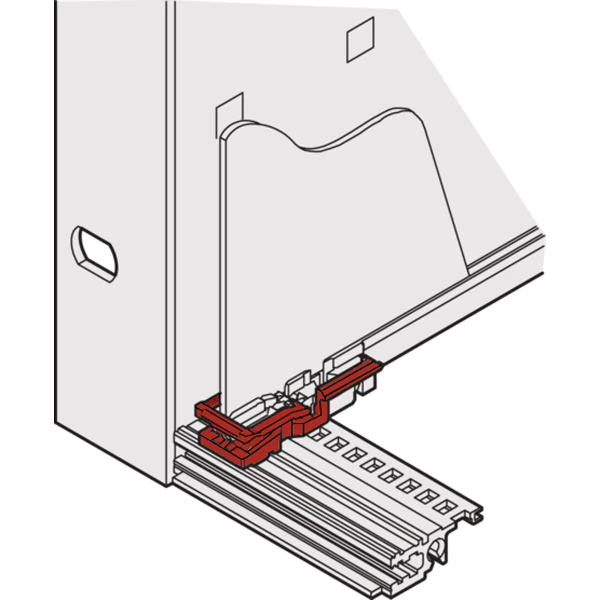 SCHROFF BOARD RETAINER KIT (10PCS/KIT)