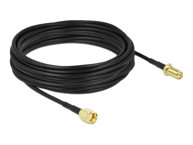 Delock Antennenverlängerungskabel - RP-SMA Stecker zu RP-SMA weiblich
