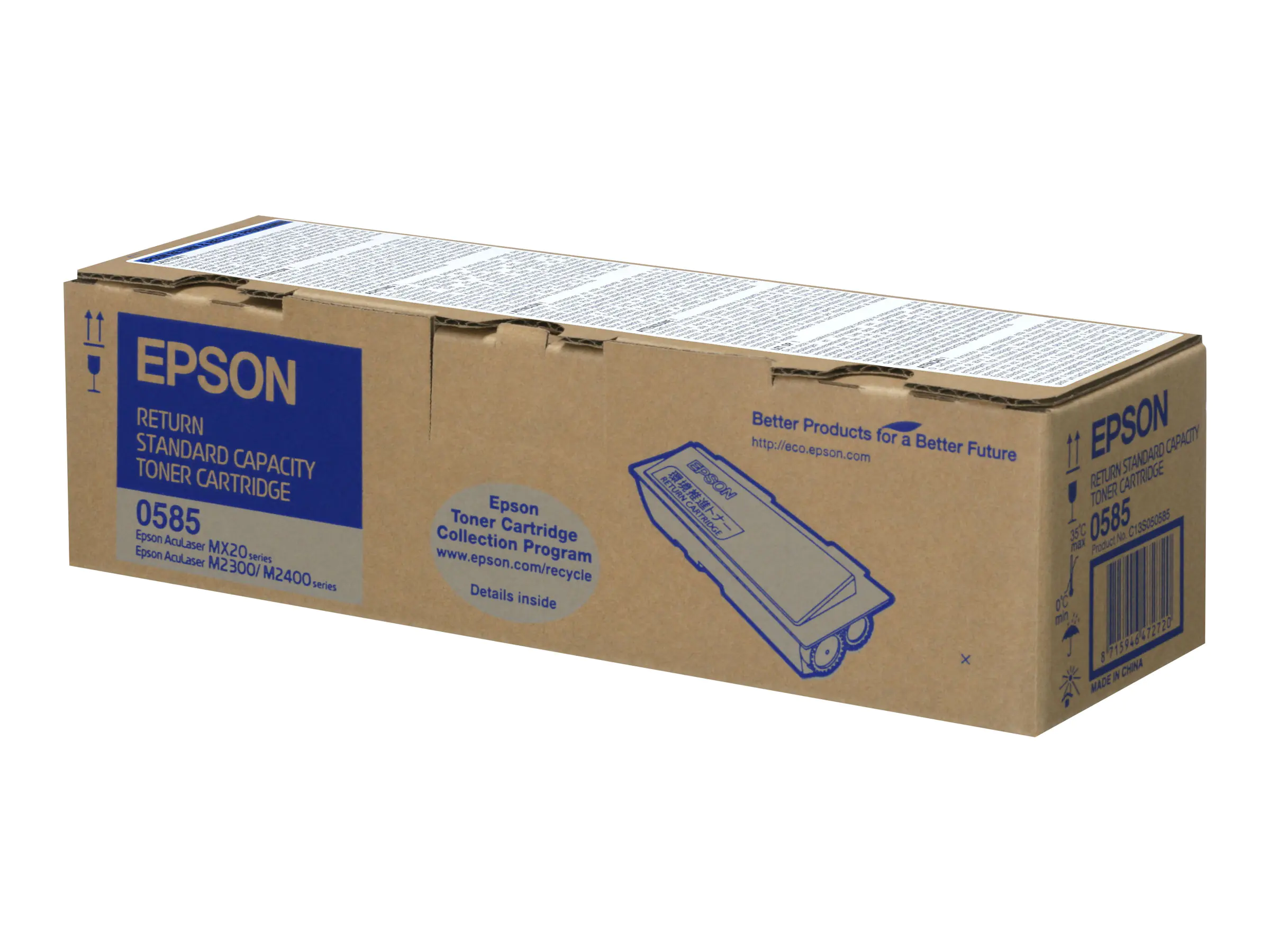 Epson - Schwarz - Original - Tonerpatrone Epson Return Program - für AcuLaser M2300, M2400, MX20