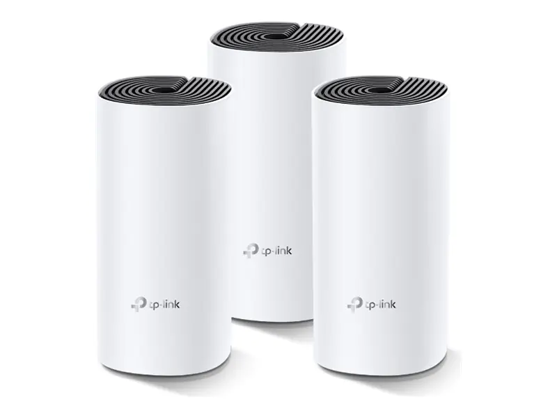 TP-LINK DECO M4 - WLAN-System - (3 Router) - Netz 1GbE Dual-Band DECO M4(3-PACK)