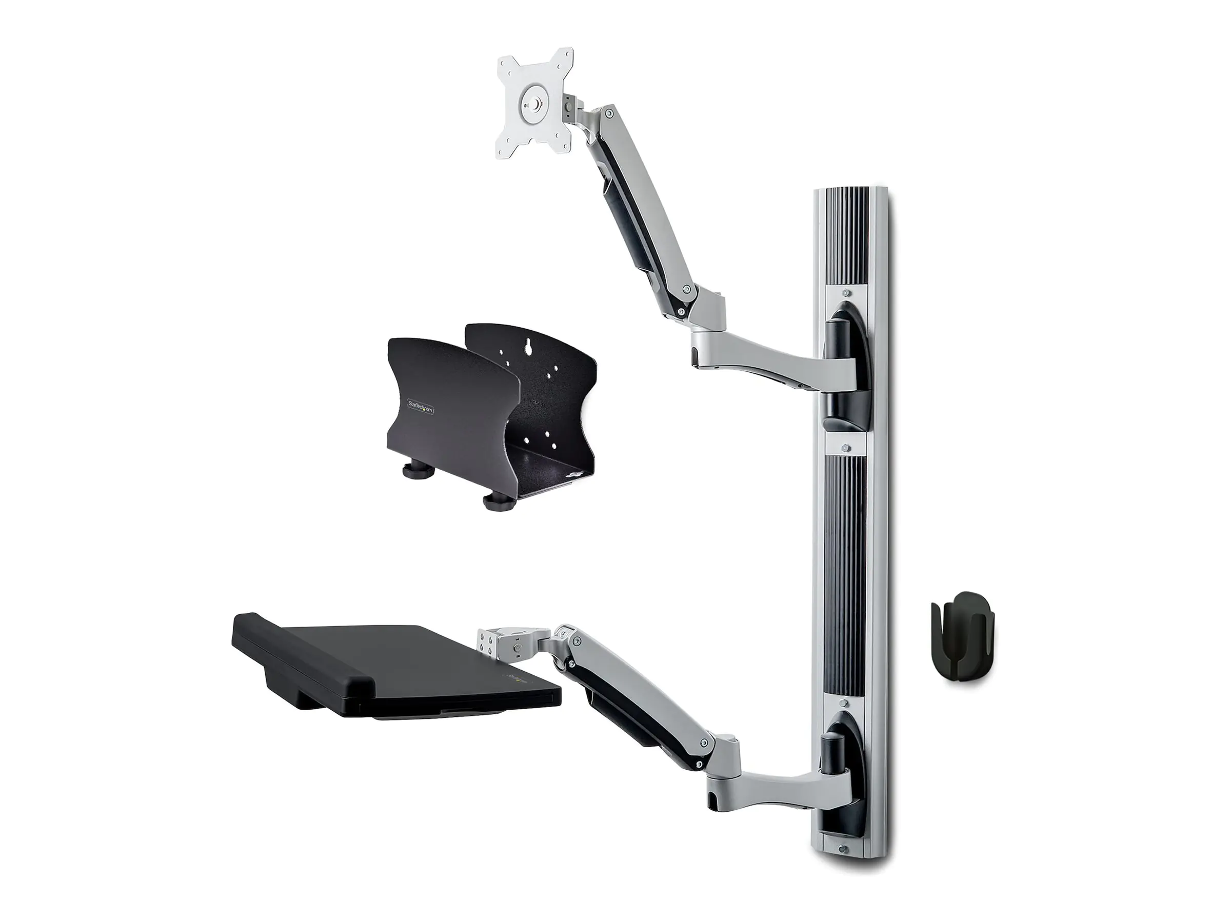 StarTech.com Wall Mount Workstation, VESA Mount For 32" Monitors (22lb/10kg)