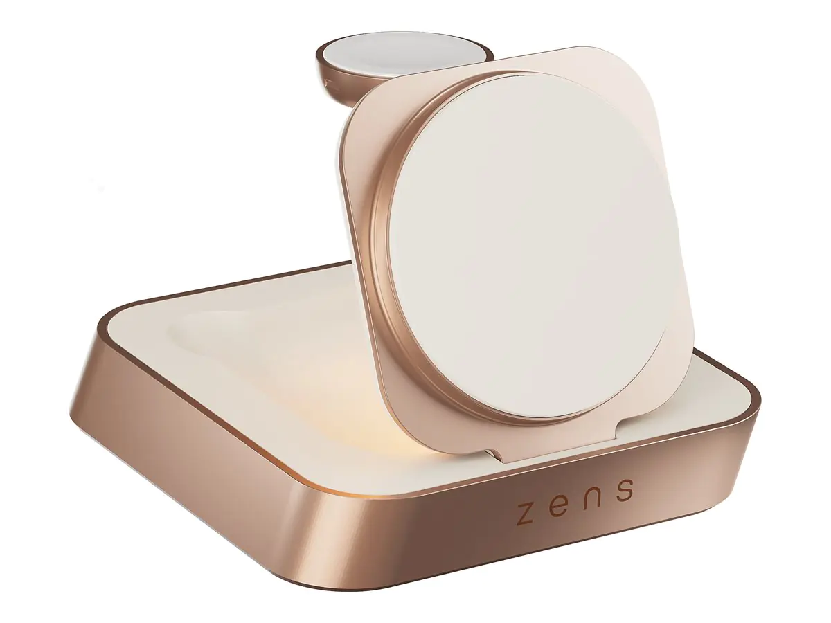 Zens Nightstand Charger Pro 2 Copper
