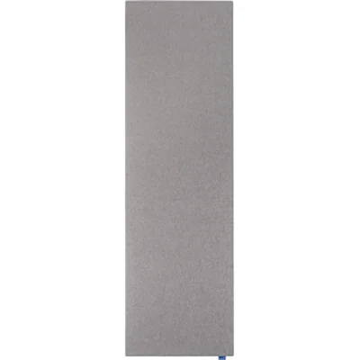 LEGAMASTER WALL-UP Akustik-Pinboard 200x60cm quiet grey vertikal, Grau, Stoff, 600 mm, 2000 mm, 20 mm, 6,21 kg 7-144126