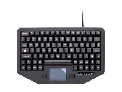 Gamber-Johnson iKey Transformer Keyboard - Tastatur - mit Touchpad