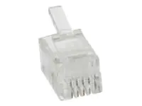 InLine - Telefonanschluss - RJ-11 (M) (Packung mit 10)